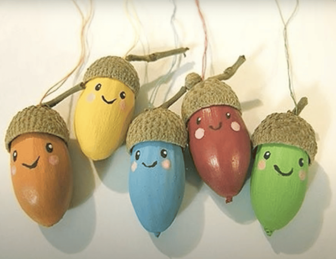 8 idées pour faire des deco DIY avec des glands