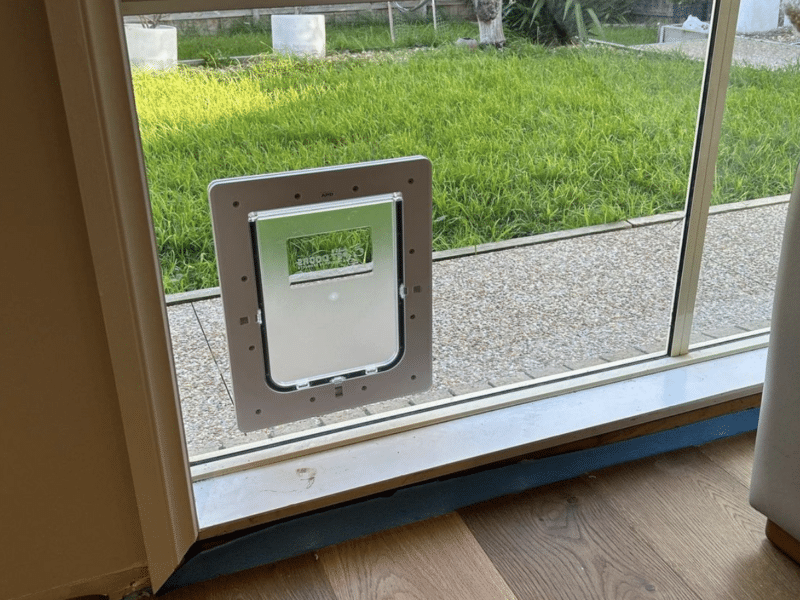 installer chatiere double vitrage
