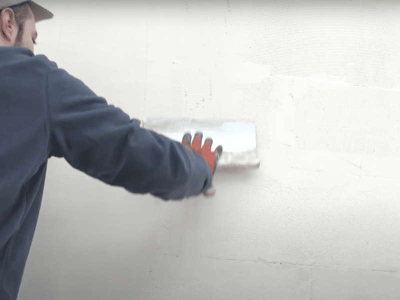 comment enduire du beton siporex