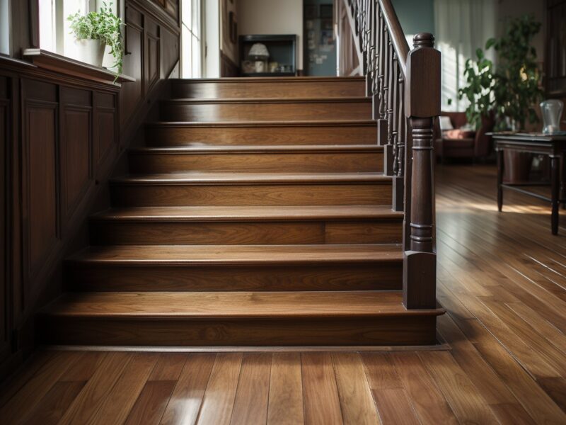 Guide pratique pour nettoyer efficacement un escalier en bois