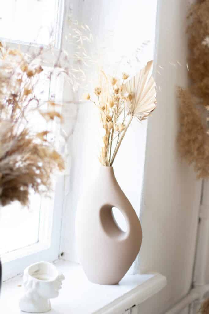 Vase à la forme organique