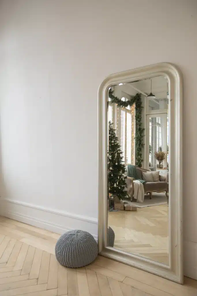 miroir géant salon appui sol